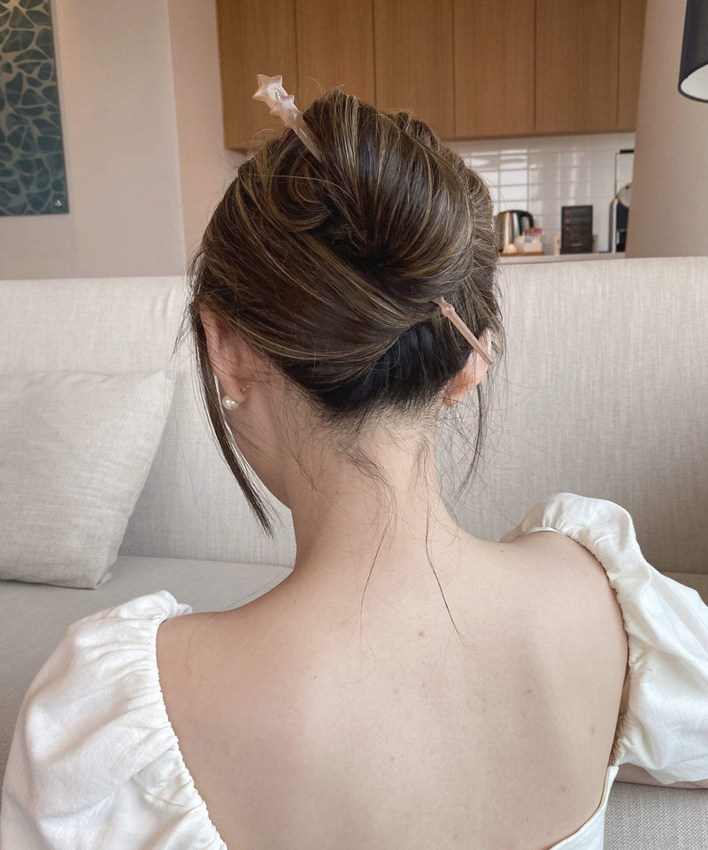 arnew combs&stick Gray Stella Hair Stick