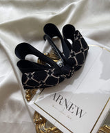 arnew Hair Accessories Monic Ribbon Banana Pin