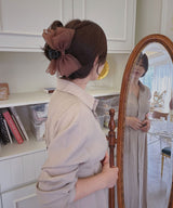arnew hair claws Amor Fall Big Ribbon Hair Claw