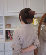 arnew hair claws Amor Fall Big Ribbon Hair Claw
