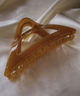 arnew hair claws Brown Triangle Hairclaw Clip