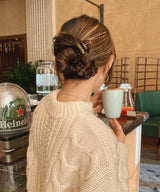 arnew hair claws Italy tortoise hair claw