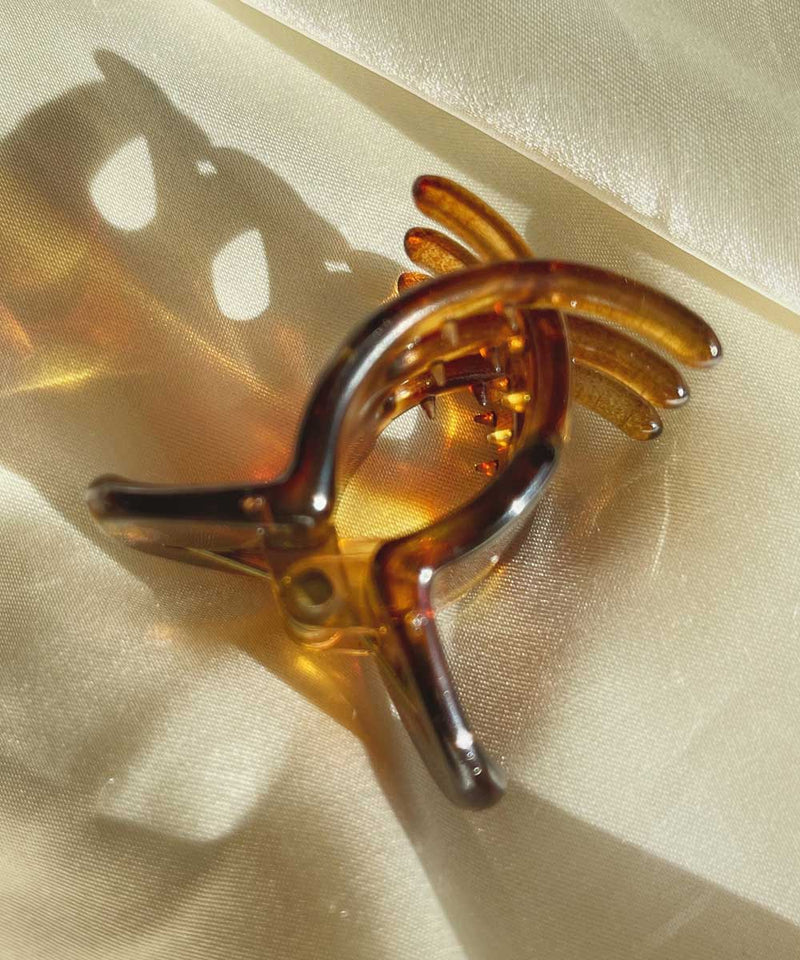 arnew hair claws Italy tortoise hair claw