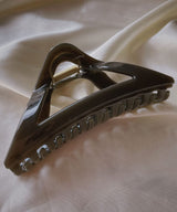 arnew hair claws Khaki Triangle Hairclaw Clip
